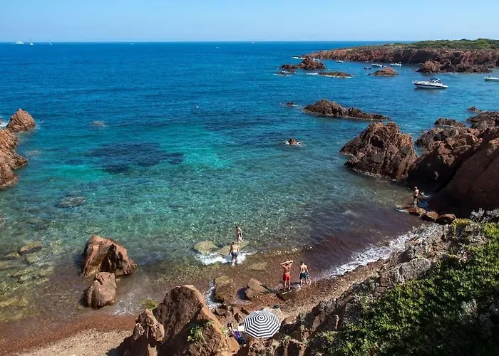 Au Petit Bonheur, Centre St-raphaël, 8min à Pied Apartamento Saint-Raphaël